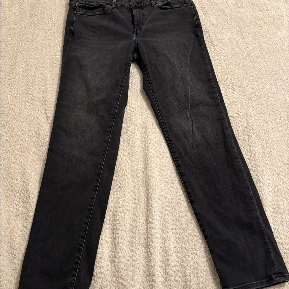 Frame Denim Women's Black Le Garçon Jeans